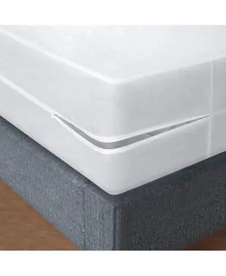 Low Price Basics Disposable Lightweight Zippered Breathable Fabric Mattress Protector & Dust Mite Barrier For Hotels & Vacations