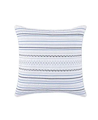 Bayside Embroidered Decorative Pillow, 20" x 20" Save Now