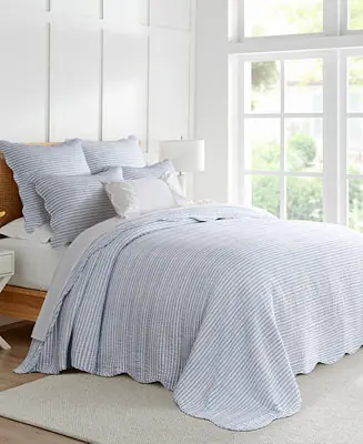 Shop Now Home Martha Stripe Reversible 2-Pc. Bedspread Set, Twin