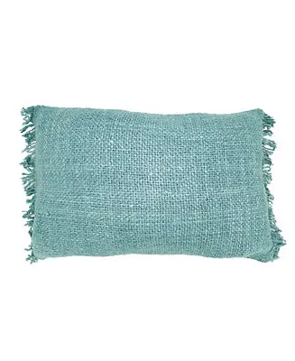 Fringe Down Filled Decorative Pillow, 16" x 24" In Demand