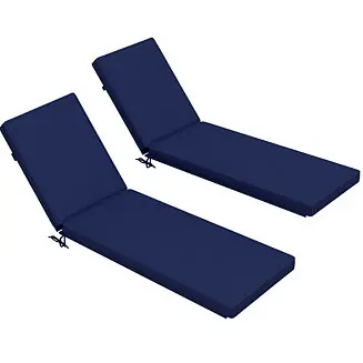 Deal 2 Lounge Chair Cushions, 72"x21"x3" Replacement Cushions,
