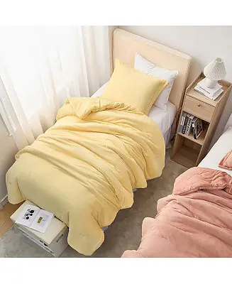 Final Sale Softer Than Soft - Coma Inducer Oversized Comforter Set - Cream