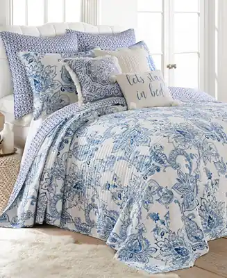 Price Drop Home Bennett Reversible 3-Pc. Bedspread Set, Full