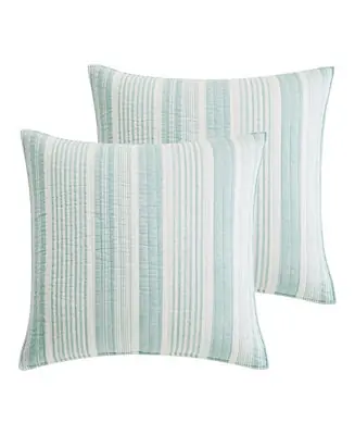 Aqua Breeze 2-Pc. Sham Set, European Affordable