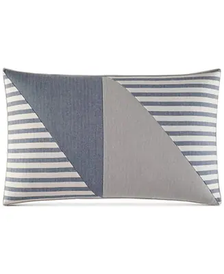 Fairwater Yarn Dye Cotton Decorative Pillow, 14" X 20" Place Order