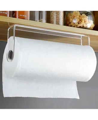 11.5"×4.53" Acrylic Paper Towel Holder - Kitchen Paper Towel Holder Under Cabine,Self Adhesive Paper Towel Rack for Bathroom Organizer Limited Offer