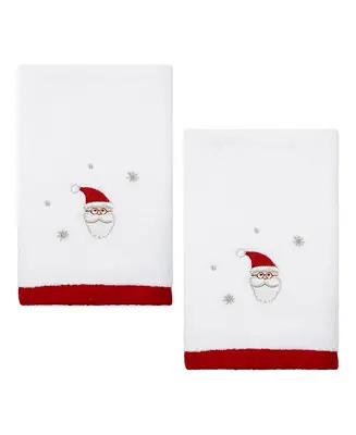 Fresh Stock Ho Ho Ho Cotton Fingertip Towel, 18" x 11"