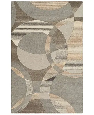 Handmade Forum FM-7210 Dark Brown 8' x 11' Area Rug
