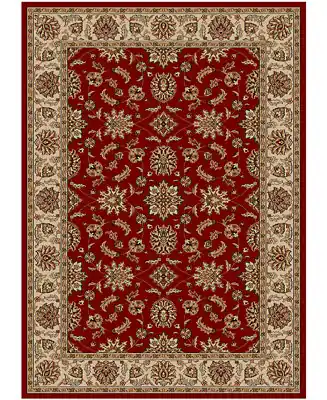 Get Yours CLOSEOUT! Pesaro Meshed Red 5'5" x 7'7" Area Rug