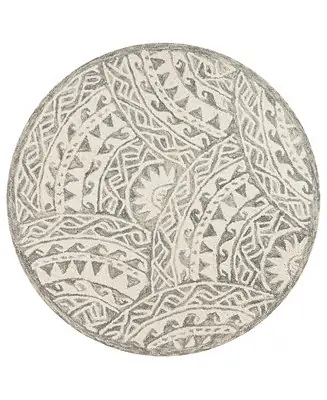 Genuine Radiance RDC-087 4' x 4' Round Area Rug