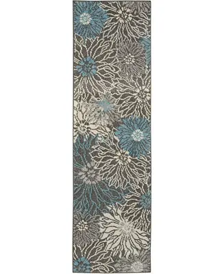 Zeal ZEA17 2'2" x 7'6" Runner Rug Authentic