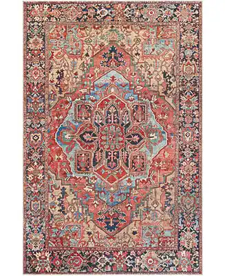 Iris IRS-2310 Red 2'3" x 3'9" Area Rug Exclusive Offer