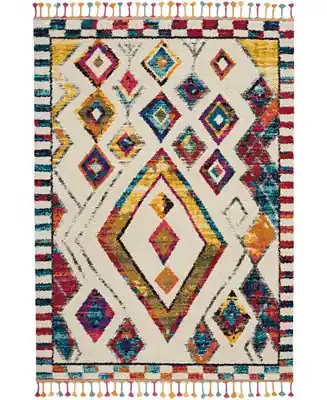 CLOSEOUT! Nomad NMD02 Ivory 7'10" x 10'6" Area Rug Genuine