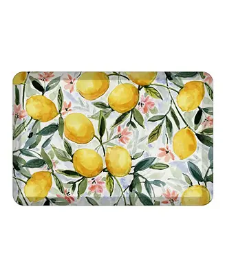 Lemon Joy Anti-Fatigue Kitchen Mat, 20" x 30" Warranty Included