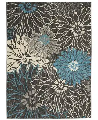 Zeal ZEA17 5'3" x 7'3" Area Rug Markdown