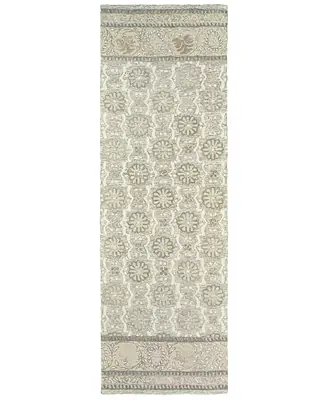 Premium Craft 93002 Ash/Sand 2'6" x 8' Runner Area Rug