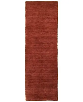 Aniston 27103 Red/Red 2'6" x 8' Runner Area Rug Warranty Included