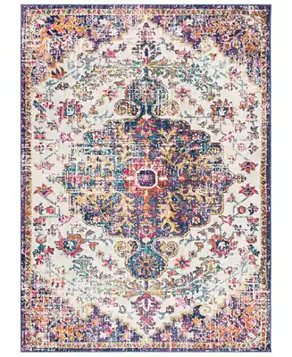 No Minimum Order Harput HAP-1064 Beige 5'3" x 7'3" Area Rug