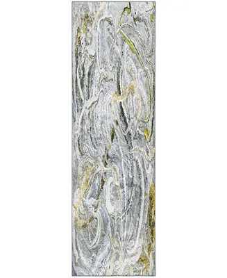 Kikiamo Washable KK12 2'3" x 7'6" Runner Area Rug Hot Picks