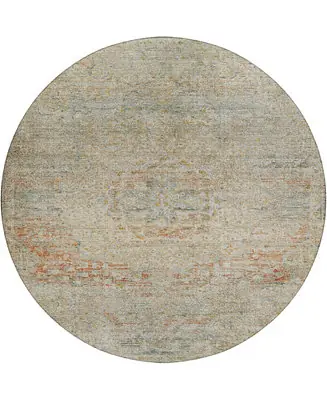 Shop Now Tabrook Washable TB1 8'x8' Round Area Rug