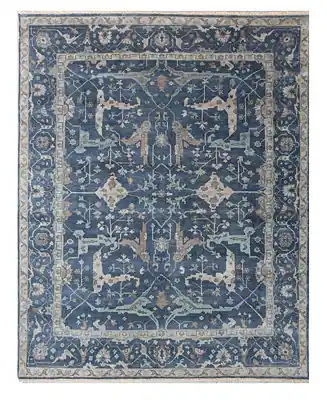 Original Antique Weave Oushak ER3422 8' x 10' Area Rug