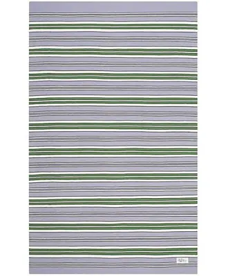 Leopold Stripe LRL2462G Lilac Outdoor Area Rug Collection Original