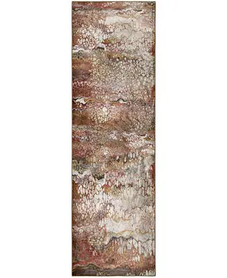 Kikiamo Washable KK15 2'3" x 7'6" Runner Area Rug In Demand