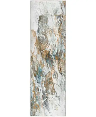 Kikiamo Washable KK11 2'3" x 7'6" Runner Area Rug Bargain
