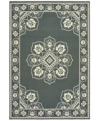 Affordable Marina 7764E 5'3" x 7'6" Indoor/Outdoor Area Rug