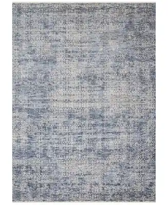 Worldwide Shipping Pandora PAN-03 Dark Blue 7'10" Round Area Rug