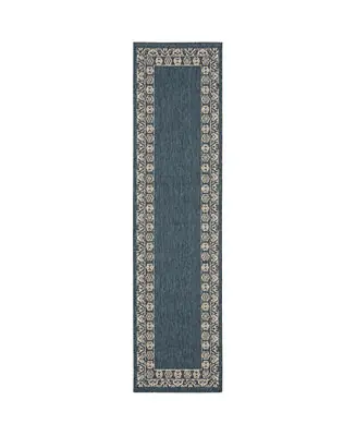 Free Shipping Latitude 1503B 1'10" x 7'6" Runner Outdoor Area Rug