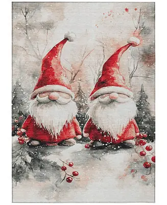 Get Yours Holiday Washable Indoor/Outdoor ACN1808 10'x14' Area Rug
