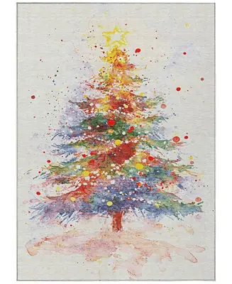 Holiday Washable Indoor/Outdoor ACN1809 10'x14' Area Rug Exclusive Offer
