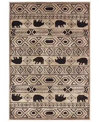 Handmade Woodlands 9651A 1'10" x 3' Area Rug