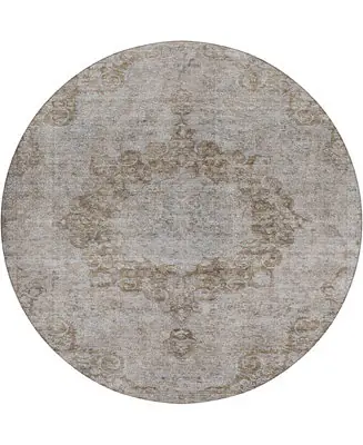 Free Shipping Tabrook Washable TB5 8'x8' Round Area Rug