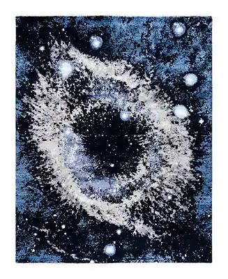 Reduced Price Indian OOAK M7124 8'2''x10' Area Rug