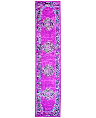 Zeal ZEA03 2'2" x 10' Runner Rug Free Shipping