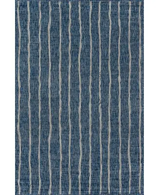 Novogratz Villa Vi-03 Blue 7'10" x 10'10" Outdoor Area Rug Special Discount