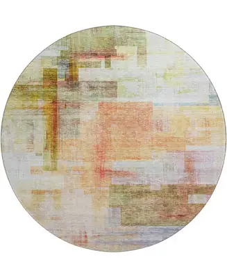 Ravenna Washable RN6 8'x8' Round Area Rug Best Price