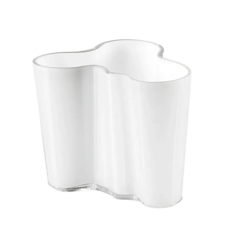 Price Drop Aalto vase opal white, 120 mm