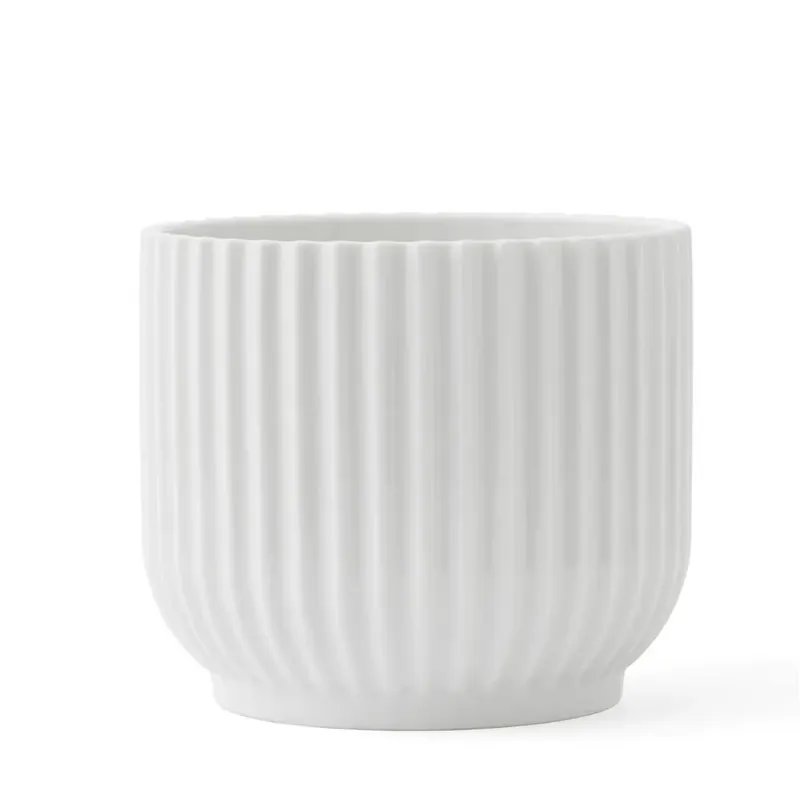 Premium Lyngby flower pot white, Ø14,5 cm
