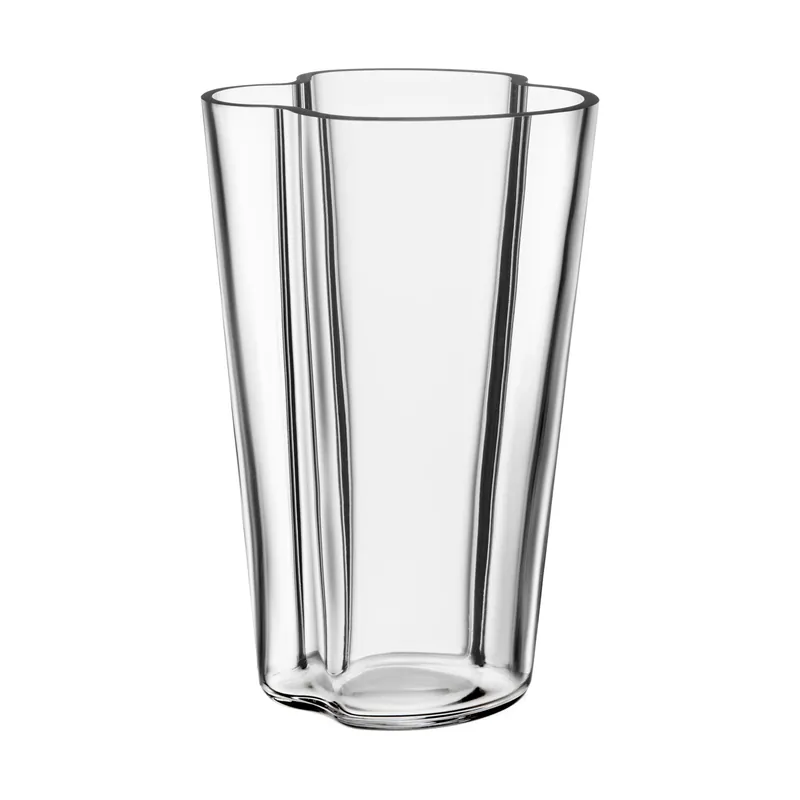 High Quality Alvar Aalto vase Savoy clear, 160 mm