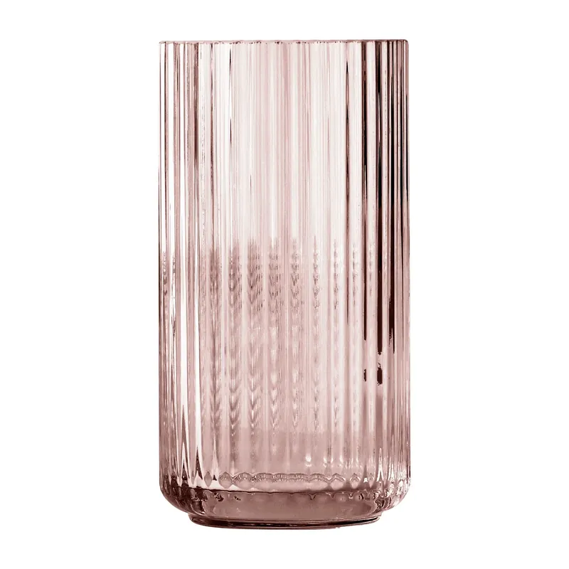 Lyngby vase glass burgundy, 20 cm Limited Offer