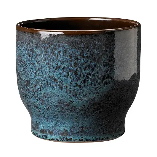 Wholesale Knabstrup outdoor flower pot Ø16.5 cm, dusty blue