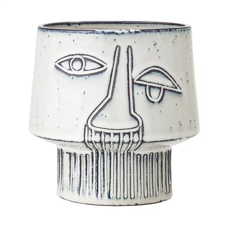 Grab Now Bloomingville flowerpot on foot Ø15 cm, Grey