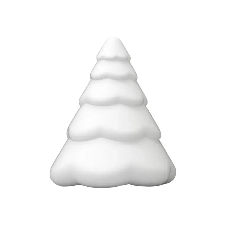 Top Pick Snowy Christmas tree 20 cm, Black