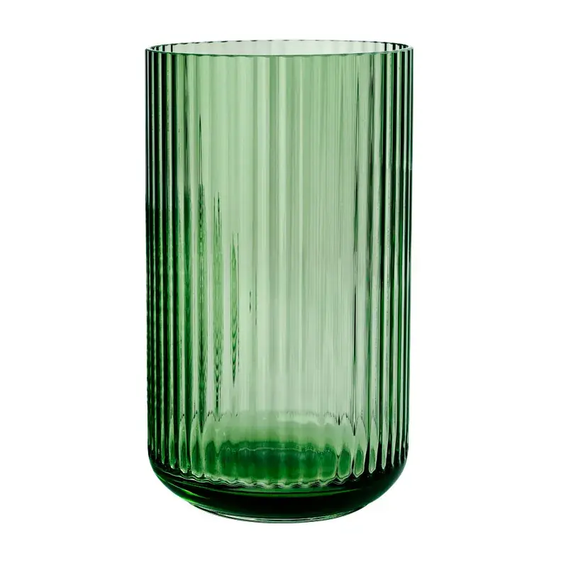 Lyngby vase glass Copenhagen green, 31 cm Best Choice