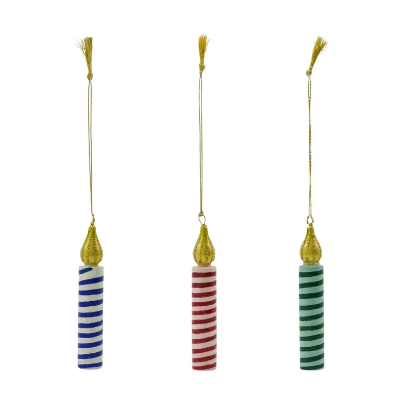 Clearance Light decorative pendant 3 parts, Green-pink-blue
