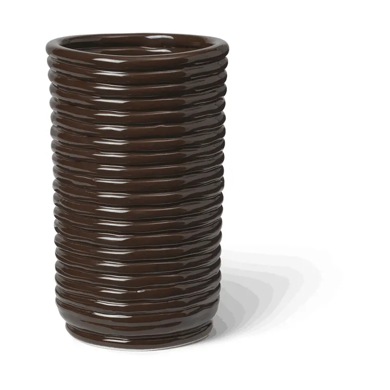 Corduroy vase 21 cm, Cashmere Original