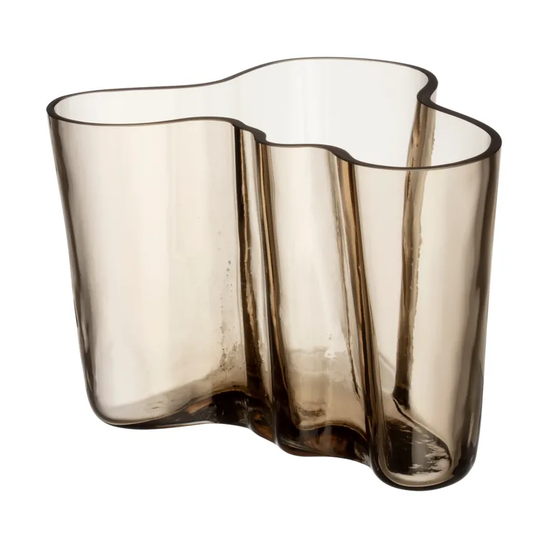 Alvar Aalto vase 140 mm, Clear Brand New